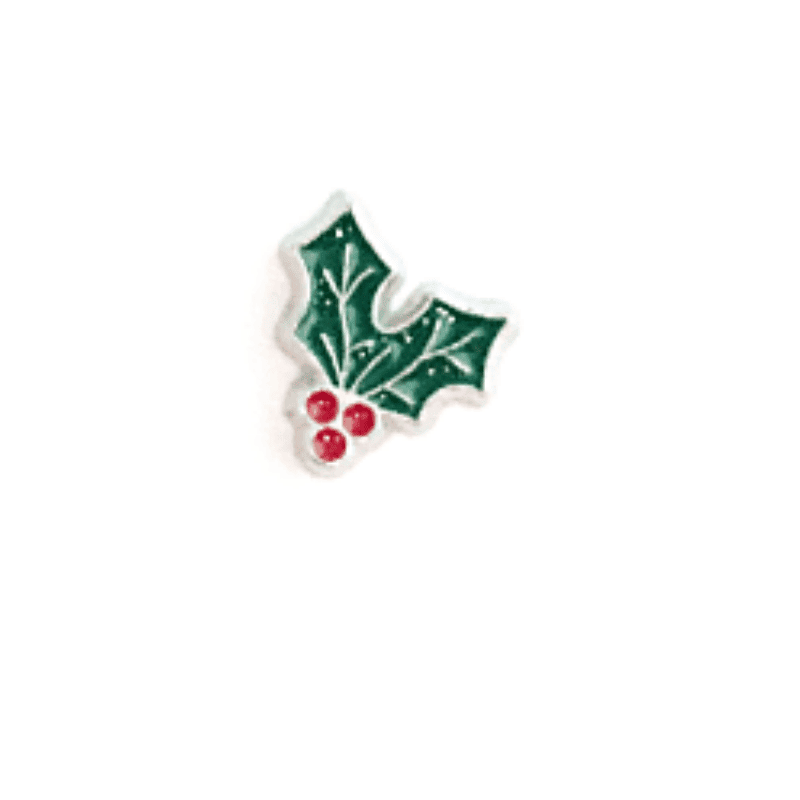 Charm christmas Mistletoe-Green with Berries image 0
