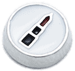 Lipstick - Red in White Disk image 0