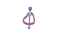 Heart - Red with Arrow image 0