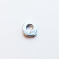 Letter Q - Plain Silver image 0