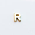 Letter R - Plain Gold image 0