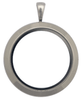 Locket Silver Standard Round Plain image 0