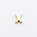 Letter X - Plain Gold image 0