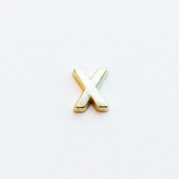 Letter X - Plain Gold image 0