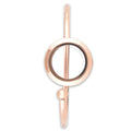 Locket Cuff Bangle-Rose Gold image 0