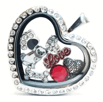 Locket Love my Pug image 0