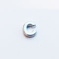Letter C - Plain Silver image 0