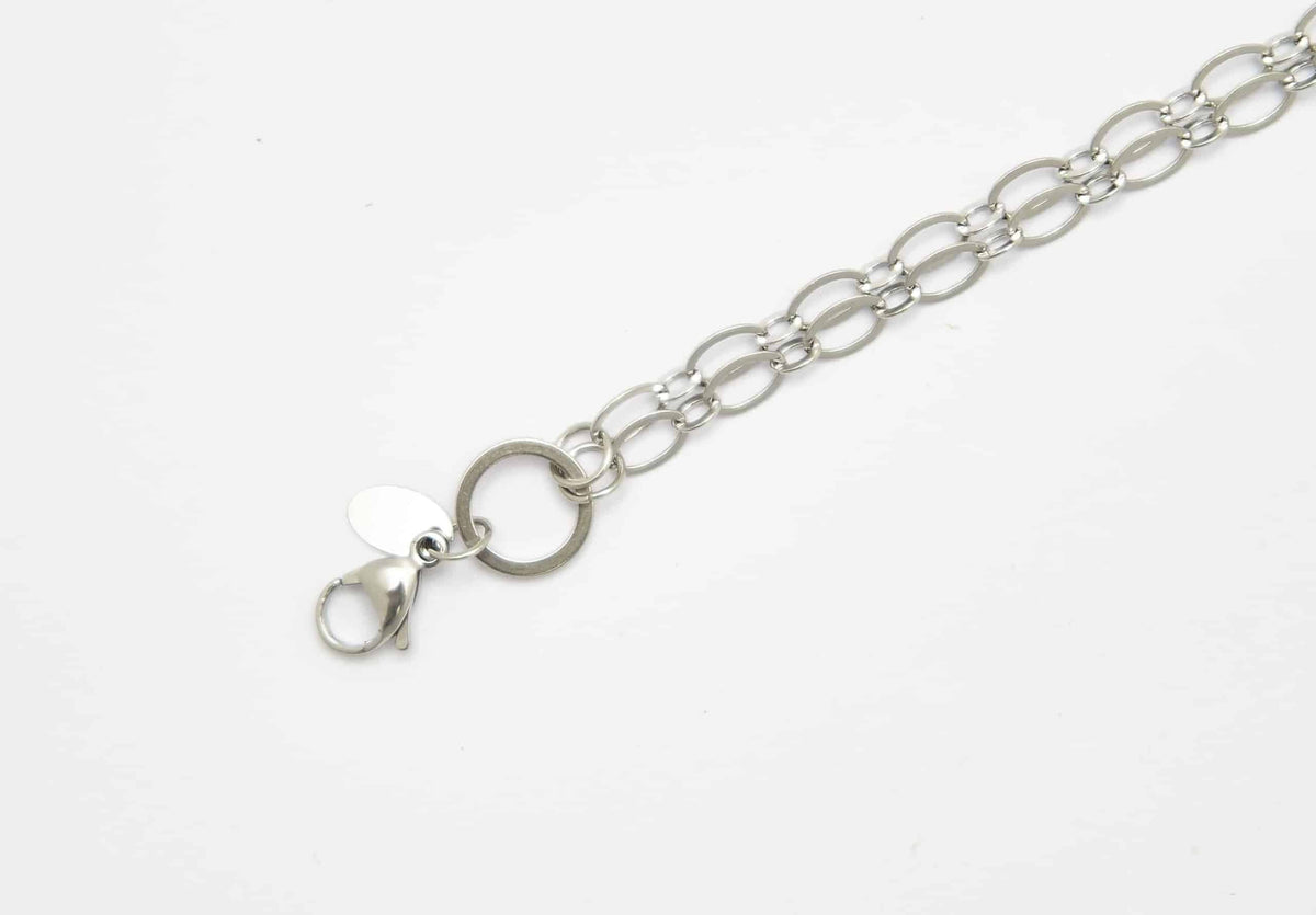 Chain Silver 75cm Oval Link image 0