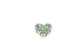 Heart - Green Crystals image 0