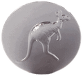 Plate - Kangaroo (engraved) image 0