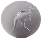 Plate - Kangaroo (engraved) image 0