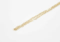 Chain Gold 45cm Heart Link image 0