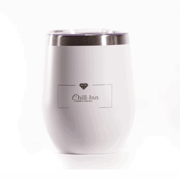 INNsulated- Thermos Vacuum Chill-Inn Goblets 12oz (Matt White) image 0