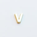 Letter V - Plain Gold image 0