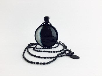 Moon Pendant - Waning Crescent (Morning Crescent) Moon