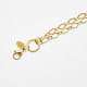 Chain Gold 75cm Oval Link