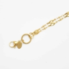 Chain Gold 80cm Diamond Link