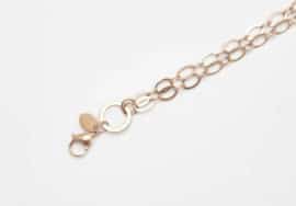 Chain Rose Gold 75cm Oval Link