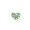 Heart - Green Crystals