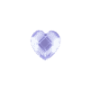 Heart - Resin Light Purple