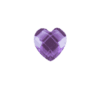 Heart - Resin Purple