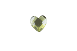 Heart - Resin Green