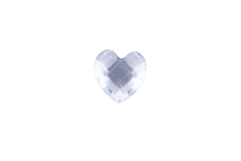 Heart - Resin Clear