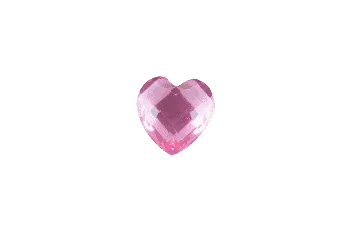 Heart - Resin Pink