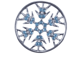 Large Plate - Snowflake