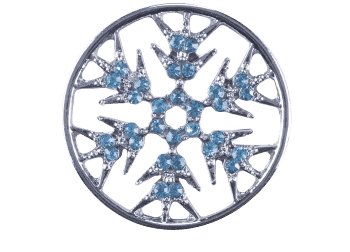 Large Plate - Snowflake