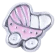 Baby Pram - Pink