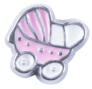 Baby Pram - Pink