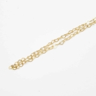 Chain Gold 45cm Heart Link