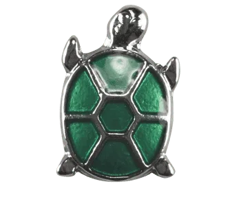 Turtle with Emerald Green Shell