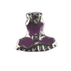 Dress - Silver and Purple Tutu Charm
