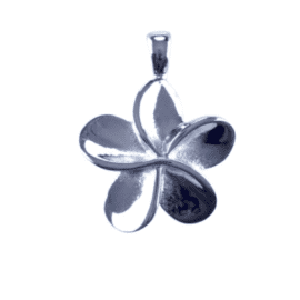 Silver Frangipani Urn Jewellery