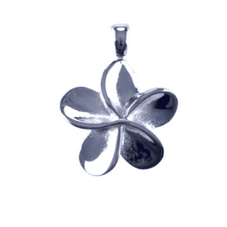 Silver Frangipani Urn Jewellery