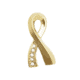 Urn Jewellery Gold Ribbon With Crystal