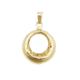 Urn Jewellery Gold Engraved Circle