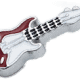 Guitar - Red and White