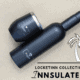 Insulated Chill-Inn Bottle & Goblet In Matt Black - INNsulated Collection