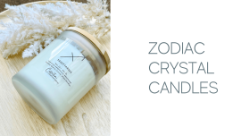 Zodiac Crystal Candles